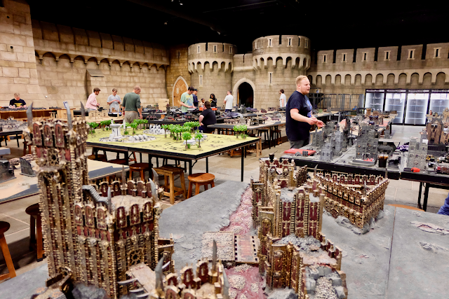 This is an incredible gaming space. Warhammer World gaming centre