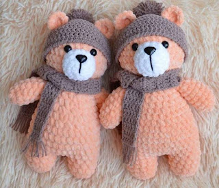 PATRON GRATIS OSO AMIGURUMI 47279 🧸