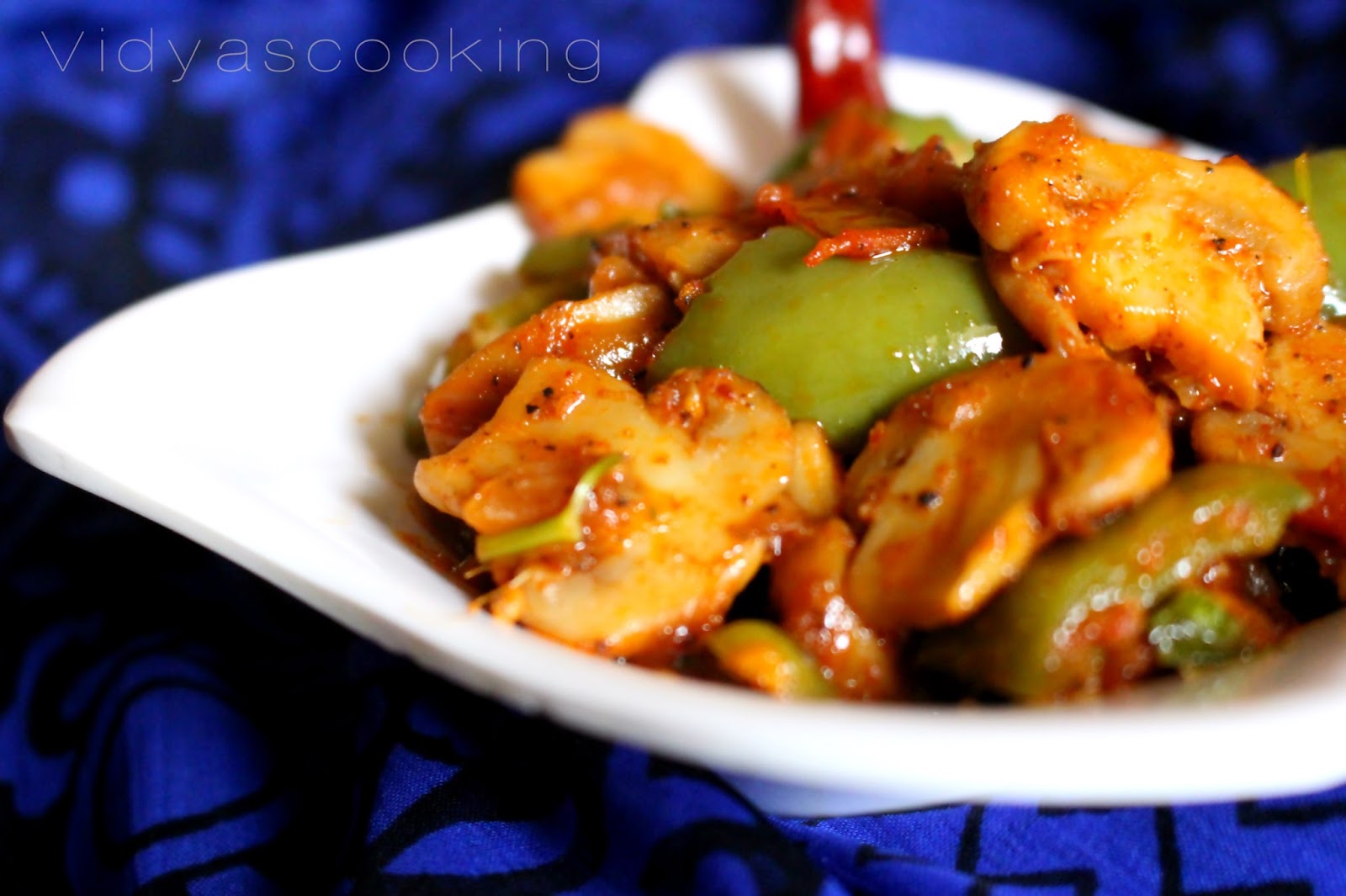 Mushroom Jalfrezi Recipe