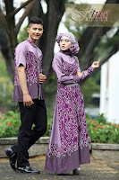 batik muslimah couple