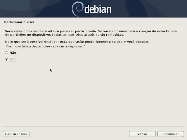 Debian Buster - Instalação limpa - Dicas Linux e Windows