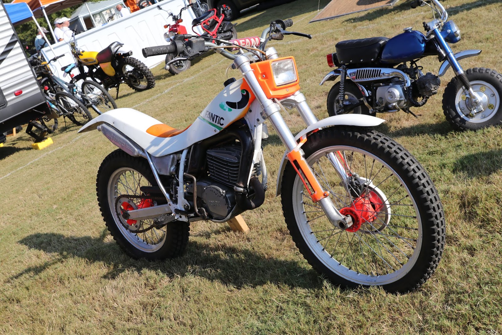 OldMotoDude Fantic Trials Bike spotted at the 2019 Barber Vintage