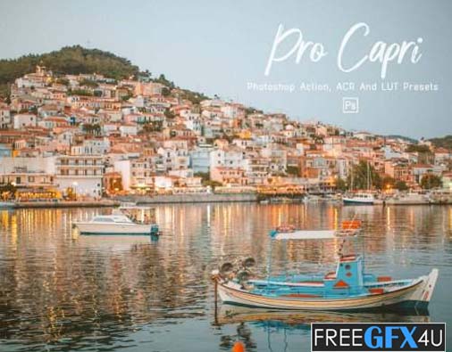 7 Pro Capri Actions, ACR, LUT Presets