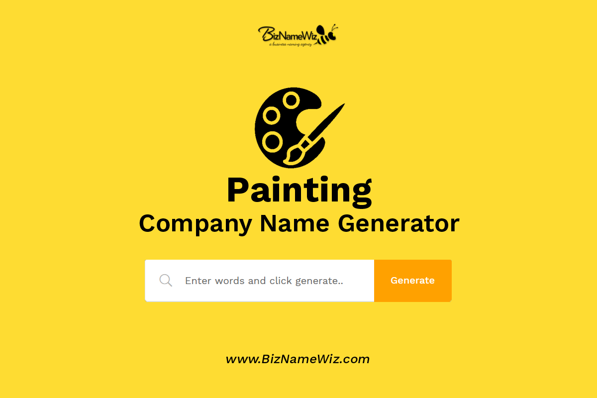 Business Names For Painters Invoice Template