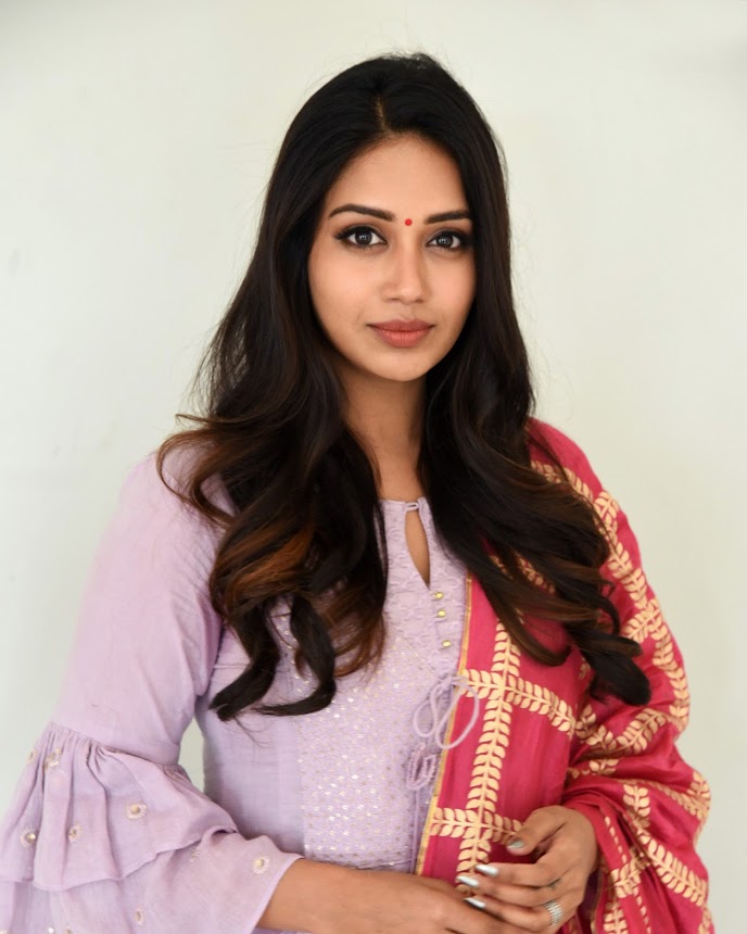 Nivetha Pethuraj at Chitralahari Teaser Launch