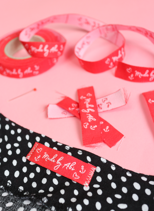 Design Your Own Cute & Colourful Woven Labels with Dortex Labels