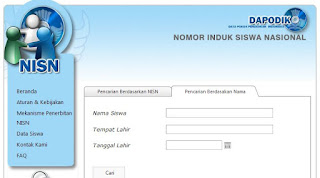 Cara Mengetahui Nis Nomor Induk Siswa Nasional
