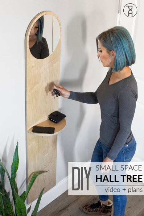 DIY Hardwood Slat Wall - ON THE CHEAP!