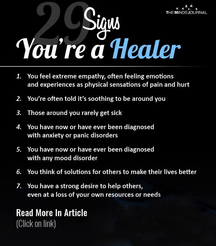 29 Sign you are a Healer