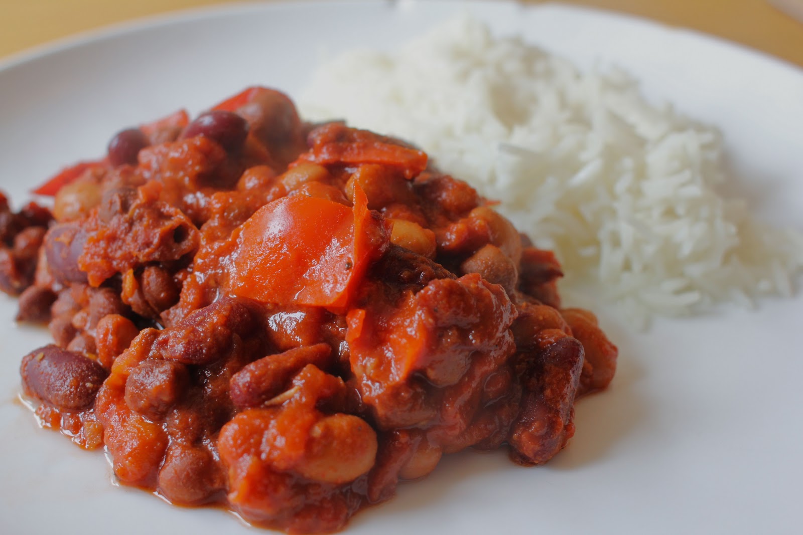 mamacook Three Bean Chilli for the Whole Family