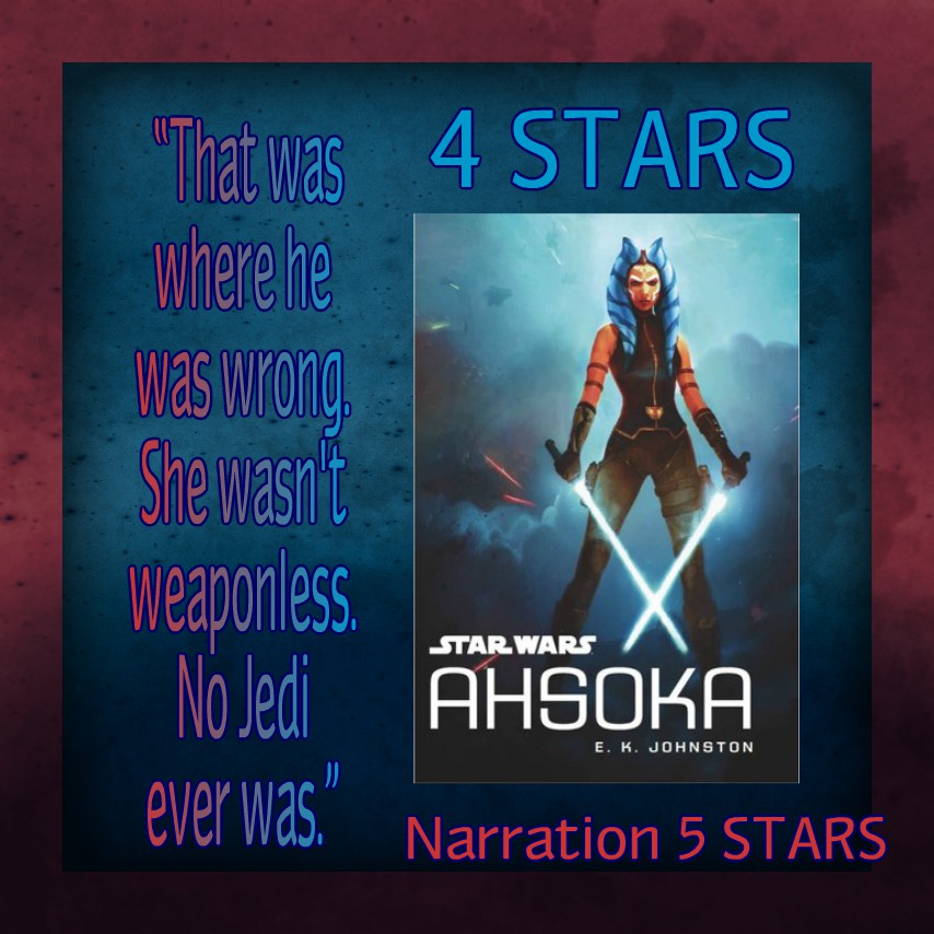 AUDIOBOOKING WITH LEAH AUDIOBOOK REVIEW⤏ AHSOKA (STAR WARS)