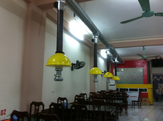 Lắp đặt hệ thống hút mùi nhà hàng lấu nướng