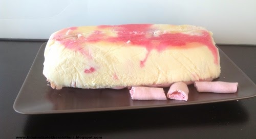 foto semifreddo rabarber