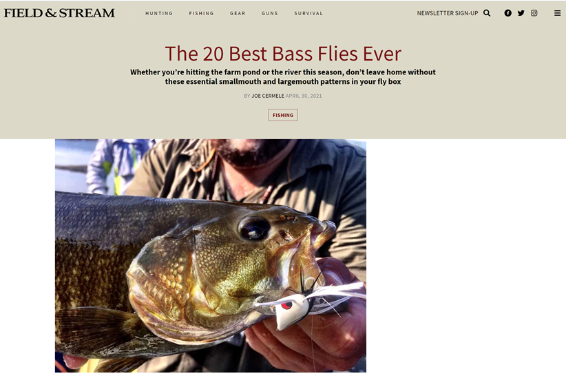 The Show Me Fly Guy A Guide to Bass Flies