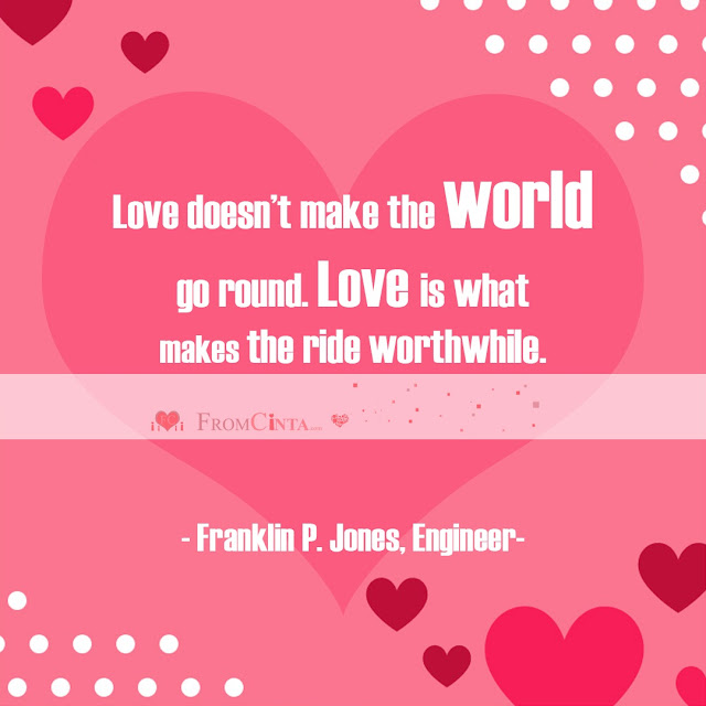 Love makes the world go round