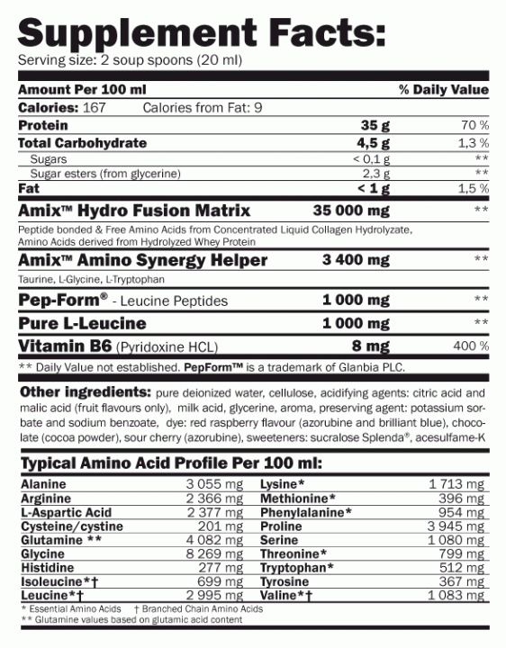 SUPLEMENTOS DEPORTIVOS: AMINO LIQUID LEU-CORE 920 ML SUPLEMENTOS DEPORTIVOS: AMINO LIQUID LEU-CORE 920 ML