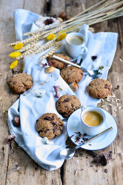 Cookies crousti-sablés au chocolat !