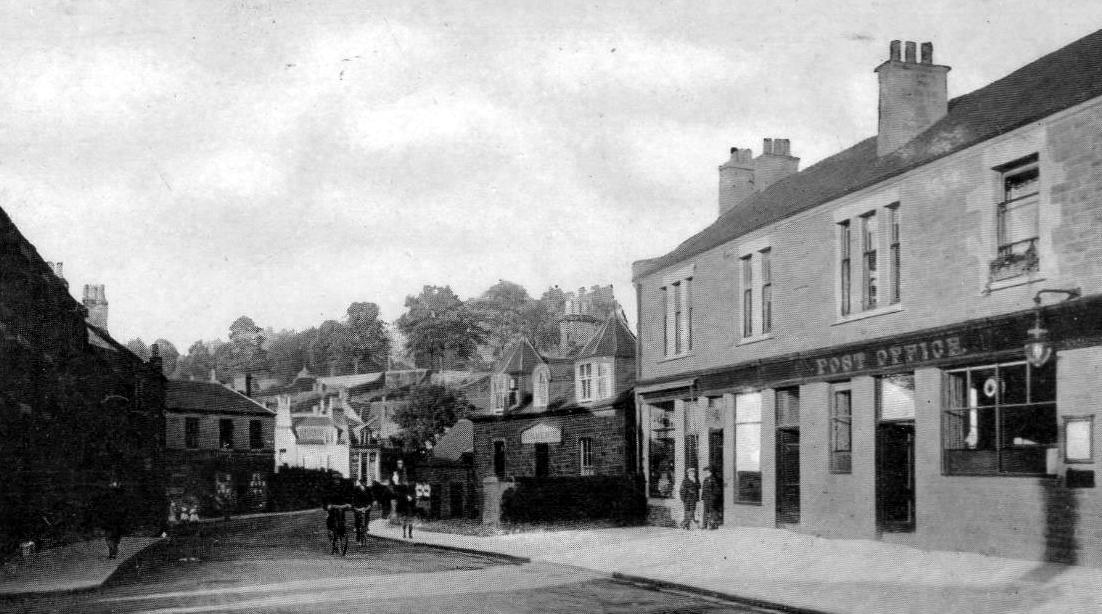 Tour Scotland Old Photograph Station Road Dunblane Scotland