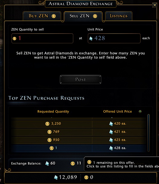 NEVERWINTER TH EXCHANGE