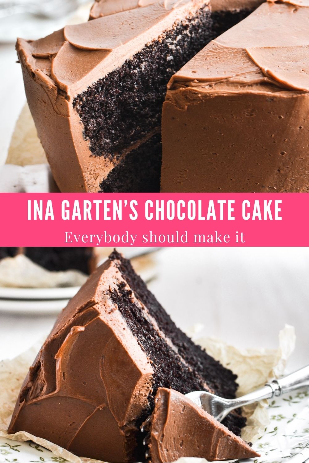 Ina Garten’s Chocolate Cake