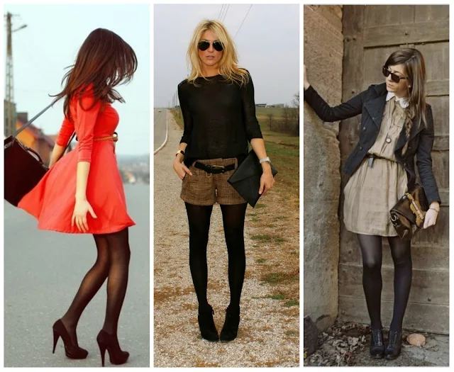 Types of women'sPantyhose and Tights. What are the colors of the tights? The most fashionable and sought after