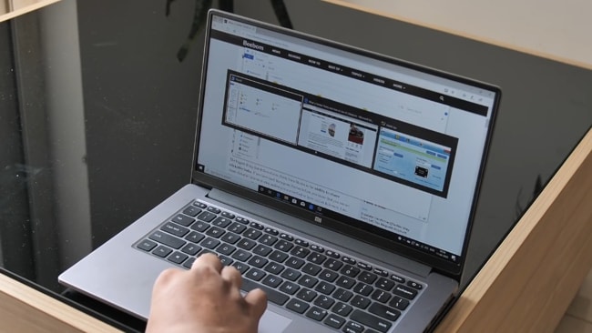 Mi Notebook 14 Horizon laptop. (Image credit: Mi)