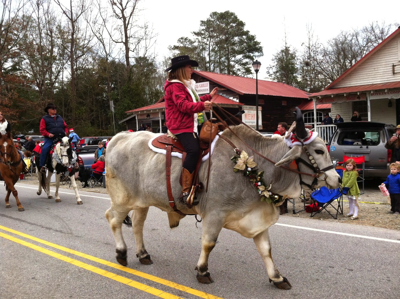SCTravelersX3 Boykin Christmas Parade 2014 Edition
