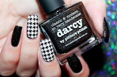 Houndstooth Nail Art // Weekly Nail Art Challenge