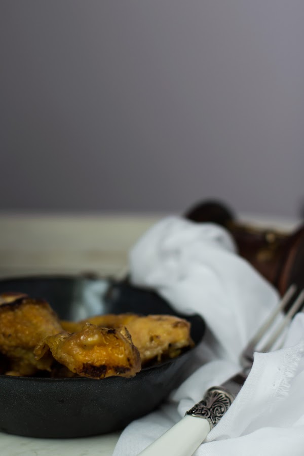 Muslos de pollo al limón