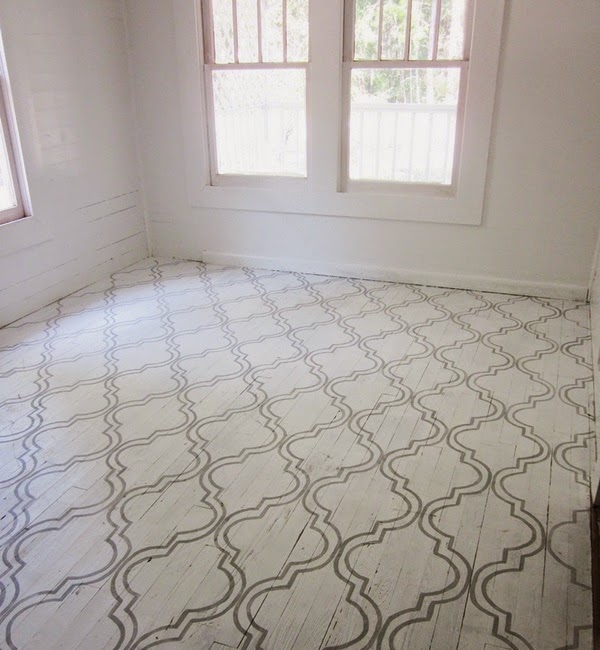 Ideas to decorate the floor with spray