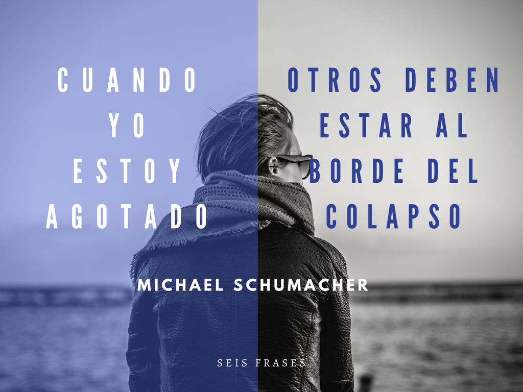 Seis Frases de Michael Schumacher