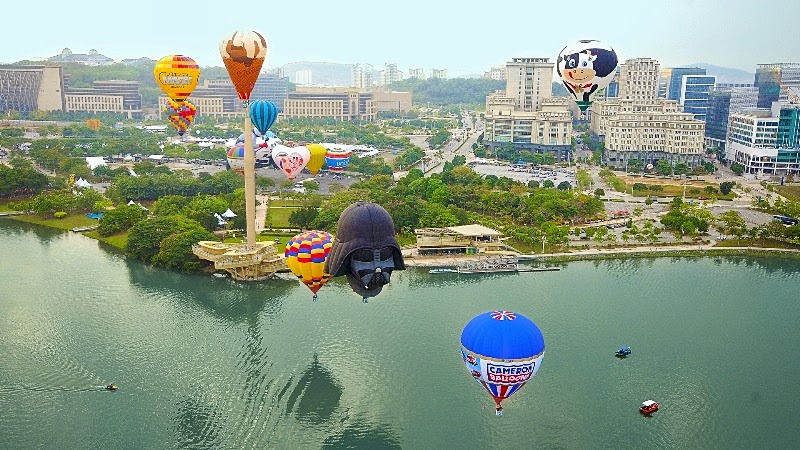 7 Reasons Why You Should Not Miss,7th Putrajaya International Hot Air Balloon Fiesta (PIHABF),  Van Gogh Balloon, Night Glow with Fireworks,  Helicopter Joy Rides, Extreme zones