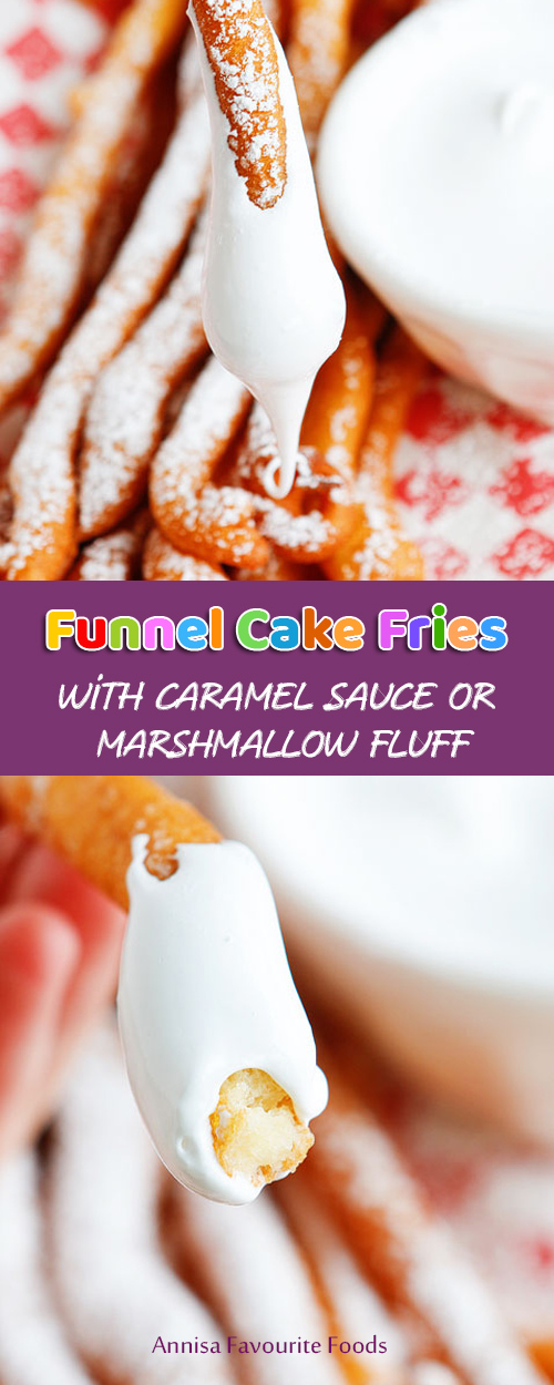 Easy Funnel Cake Fries Recipe (VIDEO)
