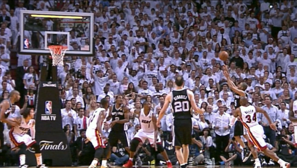 Mico Halili Crazy shotclockbuzzerbeater shot by Tony Parker from