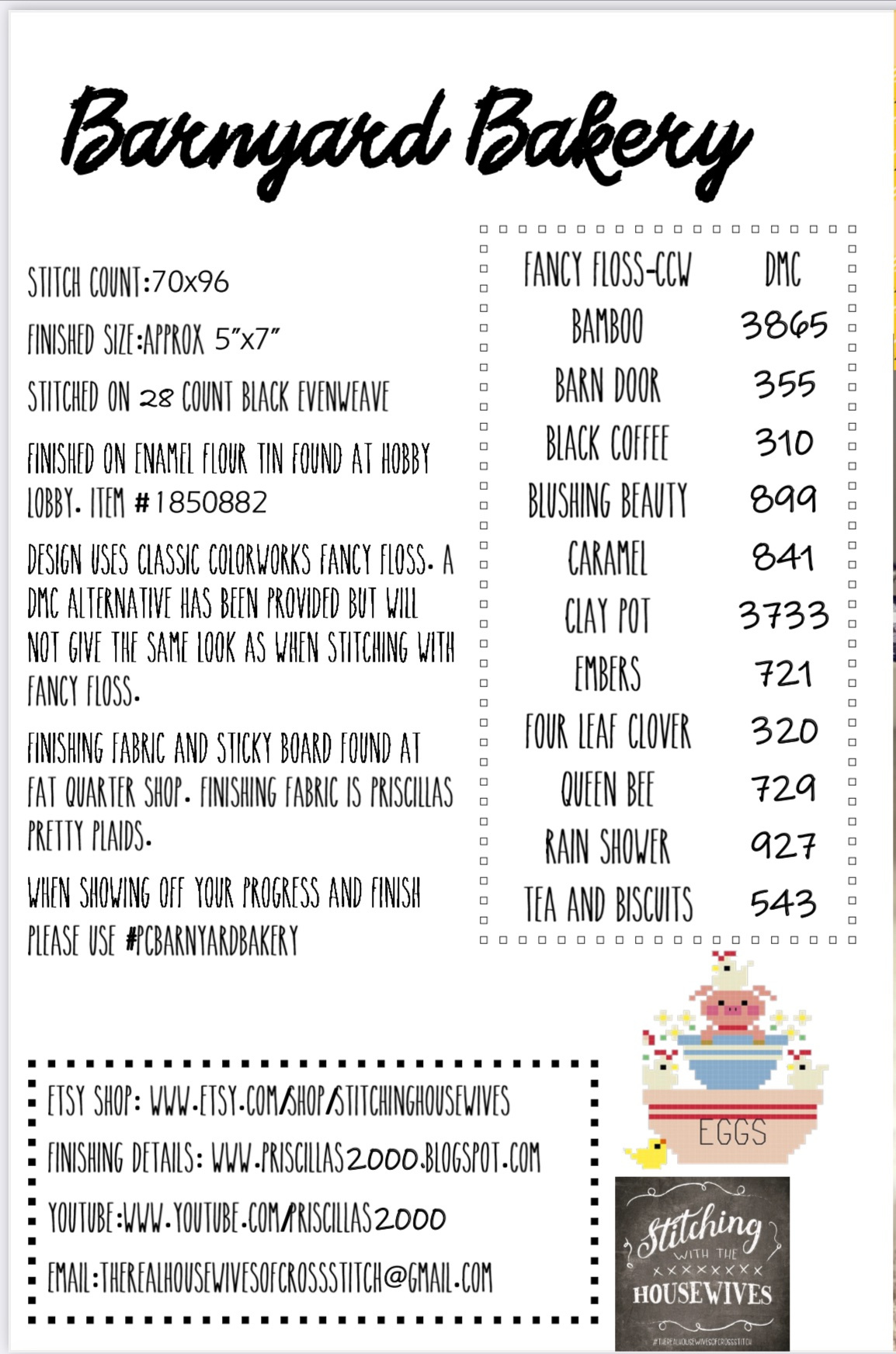 Priscillas Barnyard Bakery!