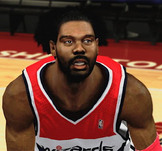 NBA 2K13 Nenê Cyber Face Mod