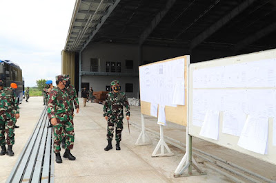 Panglima TNI Tinjau Fasilitas Baru di Lanud Iswahjudi Madiun