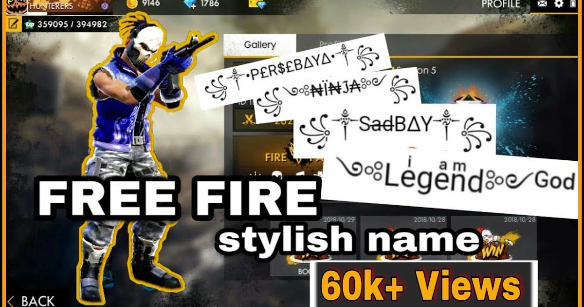 37 HQ Images Free Fire Names With / Free Fire India Today League Final