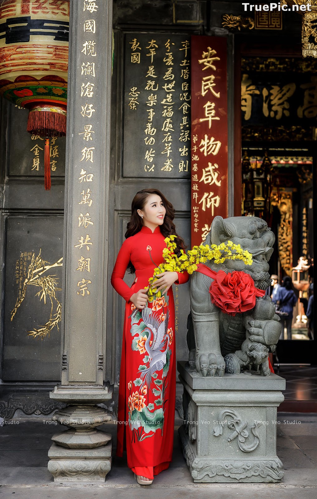 Image The Beauty of Vietnamese Girls with Traditional Dress (Ao Dai) #4 - TruePic.net - Picture-17