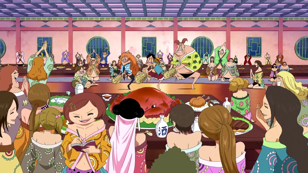 One Piece Amazon Lily Girls (Episode 416)