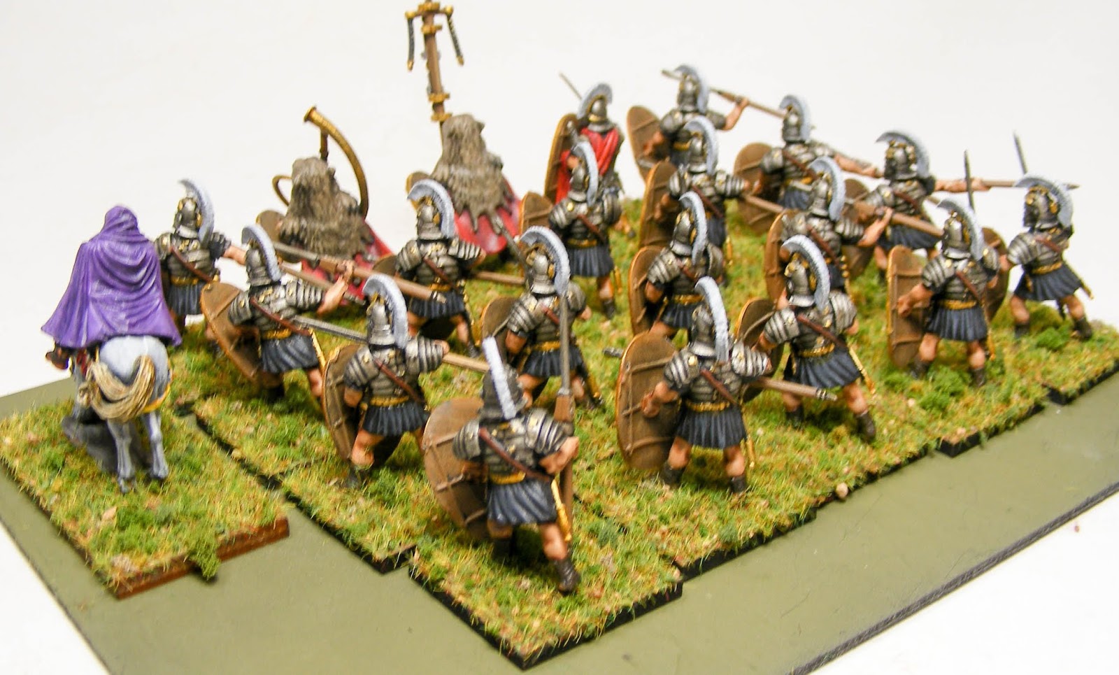 Evil Bob's Miniature Painting: 28mm Caesarian Roman Army
