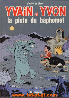 Yvain et Yvon, la piste du Baphomet par Cadot et Bom, Tome 1, 1987