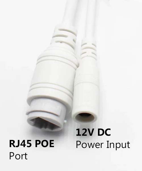 power security camera using poe switch