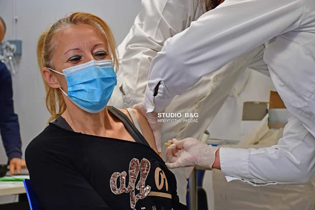 Το μεγαλύτερο ποσοστό πλήρως εμβολιασμένων έχει η Αργολίδα στην Περιφέρεια Πελοποννήσου