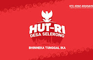Spanduk Stand Foto HUT RI Desa Selerong