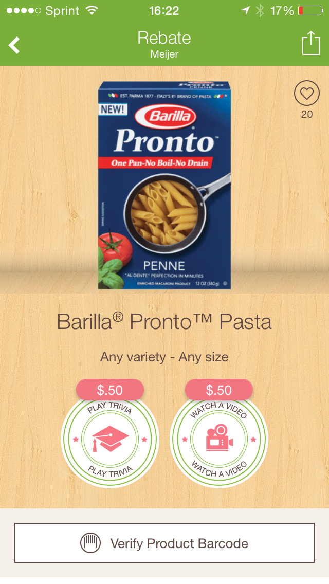 new-ibotta-rebate-cheap-pasta-a-single-coupon