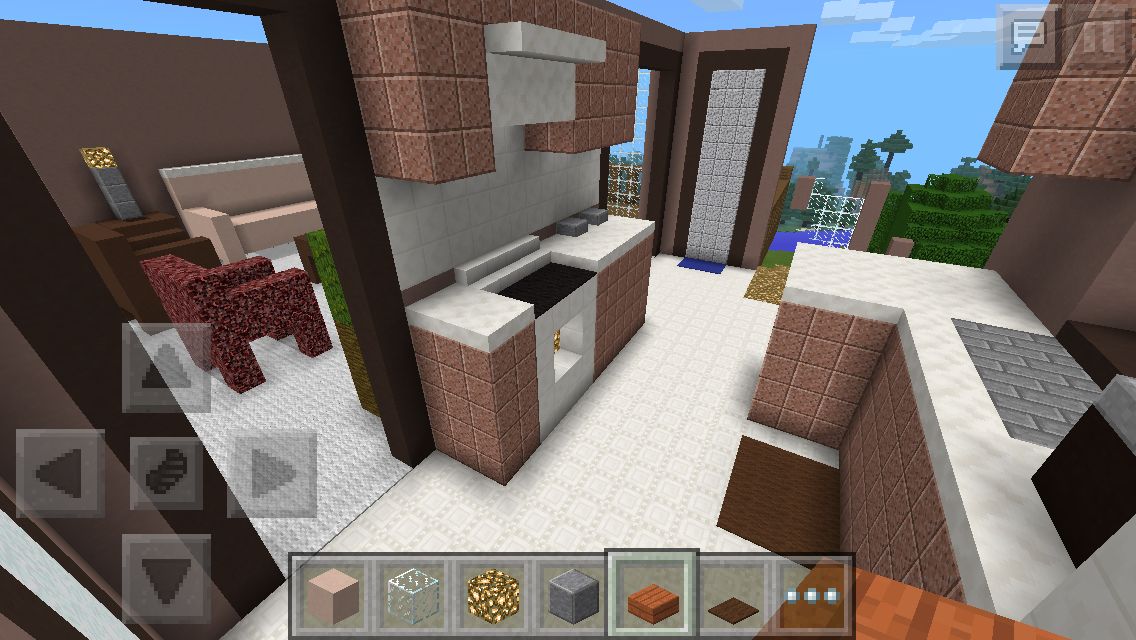 Kitchen Ideas Minecraft Pe Architecture House