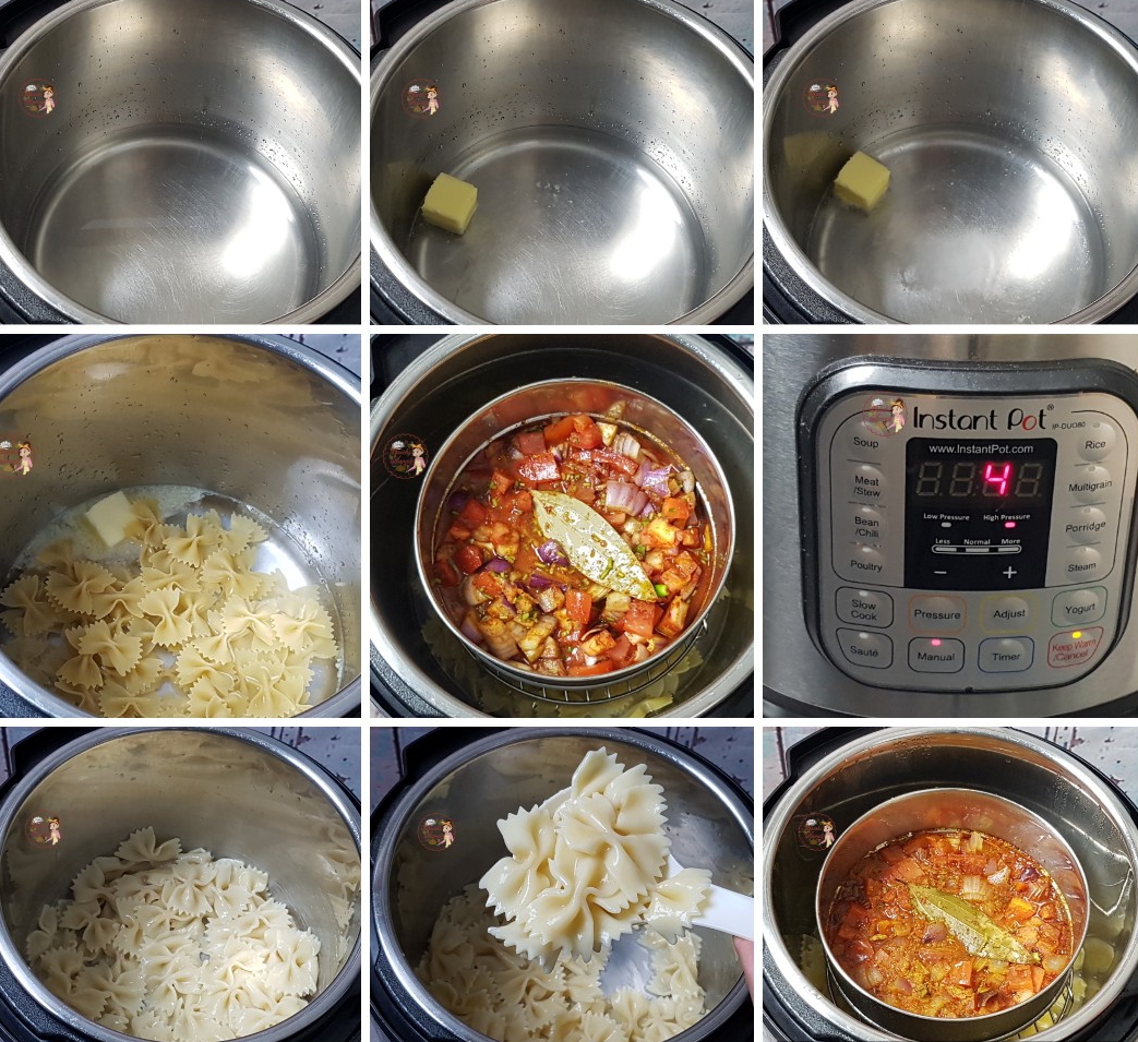 Best Instant Pot Tikka Masala Pasta | How to Make Tikka Masala Pasta in ...