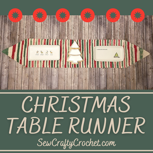 Crochet Christmas Table Runner Sew Crafty Crochet