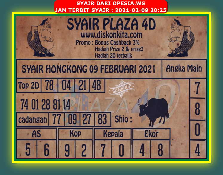 Syair Hk Hari Ini Selasa 9 Februari 2021 Opesia Official Syair Hk Hari Ini Selasa 9 Februari 2021 Opesia Official